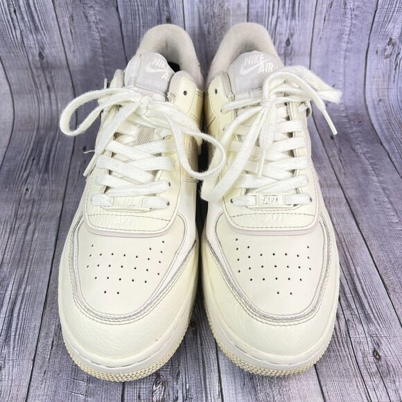 Nike Air Force 1 Low Shadow Coconut Milk CU8591-102 Women’s Size 10 US - Picture 6 of 10